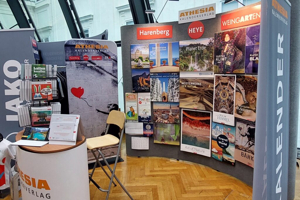 Werbeartikelmesse 2026 & Werbekalender 2027 Kalender - Werbekalender 2027 mit Logo-Druck als Werbeartikel